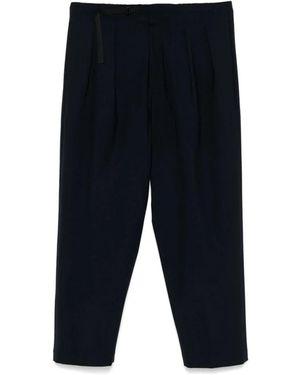Seven Gauge Straight Trousers - Blu