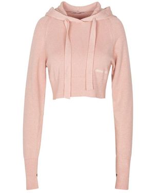 hinnominate Hoodies & Sweatvesten ,Roze ,Stijlvol Model Mtm 0001