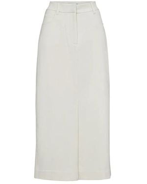Copenhagen Muse Midi Skirts - White