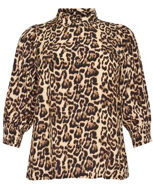 Kaffe Shirts - Marrone