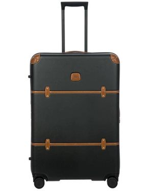 Bric's Koffers ,Zwart ,Uitbreidbare Polycarbonaat Trolley Spinner Koffer