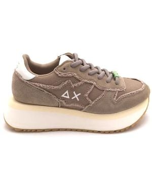 Sun 68 Trainers - Natural