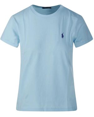 Ralph Lauren Big Pony Jersey T-Shirt - Blau