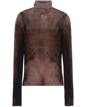 Jean Paul Gaultier Turtlenecks - Brown