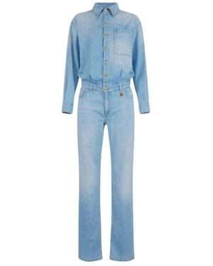 Elisabetta Franchi Jumpsuits - Blue