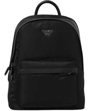 Emporio Armani Backpacks - Black