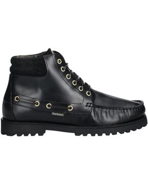 Barbour Lace-Up Boots - Negro