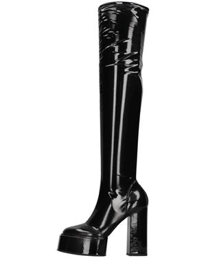 3Juin Over-The-Knee Boots - Black