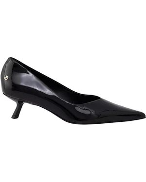 Anine Bing Schwarze Lederpumps