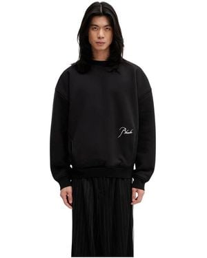 Rhude Classique Crewneck - Schwarz