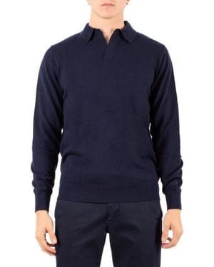 MC2 Saint Barth V-Neck Knitwear - Blue