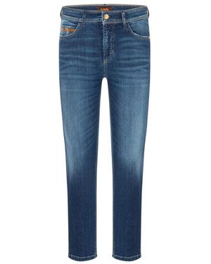Cambio Jeans ,Blauw ,Leer Piper Short