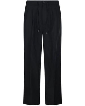DUNST Straight Pants - Black