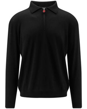 Kiton Round-Neck Strickwaren - Schwarz