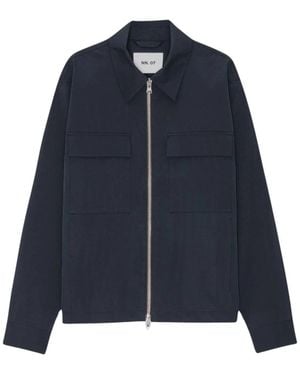NN07 Light Jackets - Blue