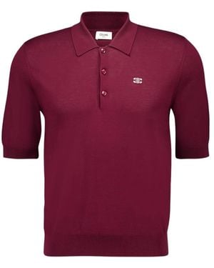 Celine Polo Shirts - Rojo