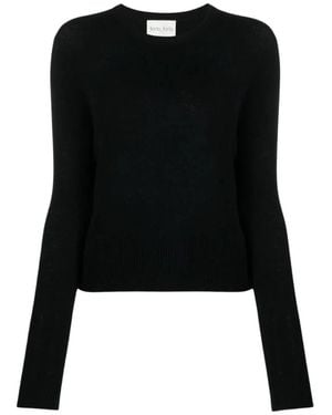 Forte Forte Round-Neck Knitwear - Nero