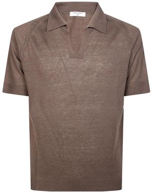 Daniele Fiesoli Polo Shirts - Brown