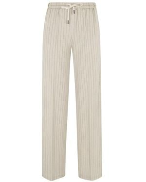 Circolo 1901 Wide Trousers - Natural