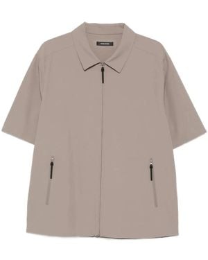 Hiking Patrol Short Sleeve Shirts - Grey