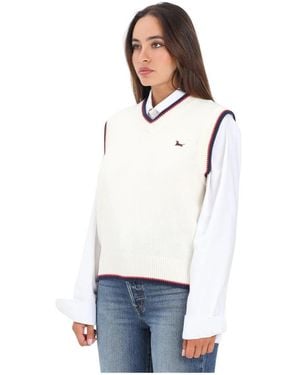 Levi's V-Neck Knitwear - Blanc
