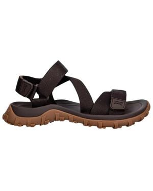 Camper Flat Sandals - Marrone