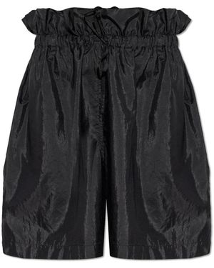 Jil Sander Korte Broeken ,Zwart ,Loose-Fit Shorts