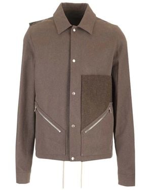 Rick Owens Light Jackets - Brown