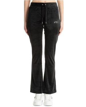 Juicy Couture Wide Trousers - Black