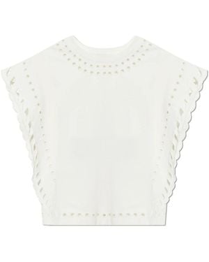 Isabel Marant Overhemden ,Katoen Odyle Top - Wit