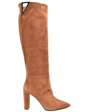 Ninalilou Heeled Boots - Brown