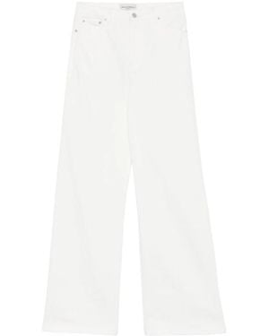 Officine Generale Wide Jeans - White