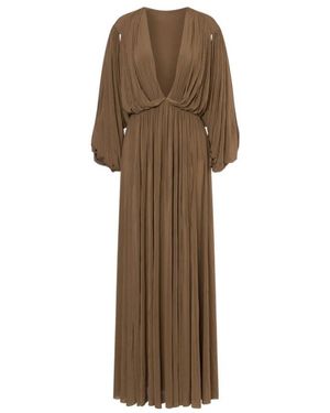 Philosophy Di Lorenzo Serafini Maxi Dresses - Naturel