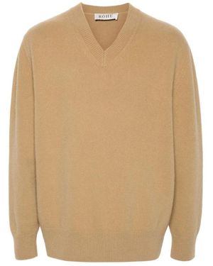 Rohe V-Neck Knitwear - Neutro
