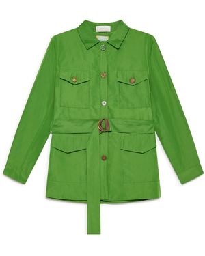 Maliparmi Light Jackets - Groen