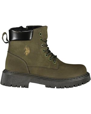 U.S. POLO ASSN. Lace-Up Boots - Green