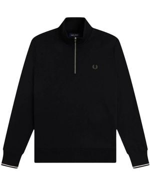 Fred Perry Zip-Throughs - Negro