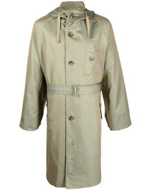 Baracuta Single-Breasted Coats - Green