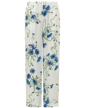 Stella McCartney Wide Trousers - Blue