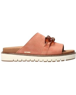 Mephisto Bequeme -sandalen mit stoßdämpfender technologie - Pink