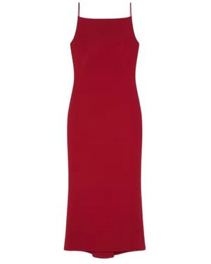 Givenchy Sliced Midi Dress - Rood