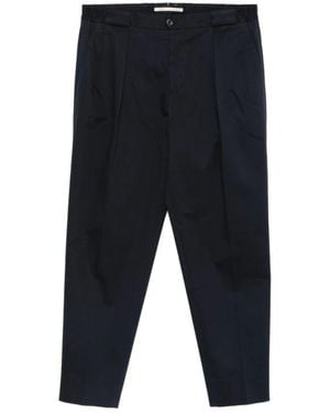 BRIGLIA Cropped Trousers - Azul