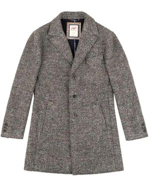 Bob Single-Breasted Coats - Grey