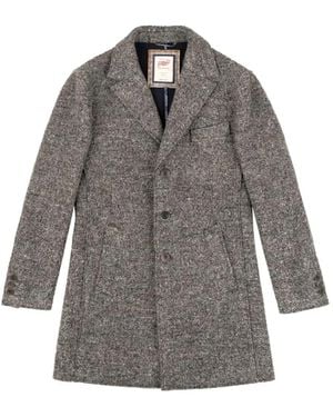 Bob Single-Breasted Coats - Grijs