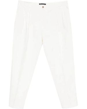 BRIGLIA Suit Trousers - Blanco