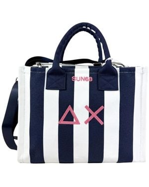Sun 68 Shopping Bags - Blue