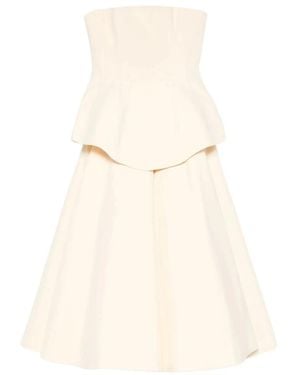 Solace London Midi Dresses - Natural