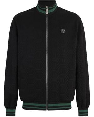Philipp Plein Zip-Throughs - Black