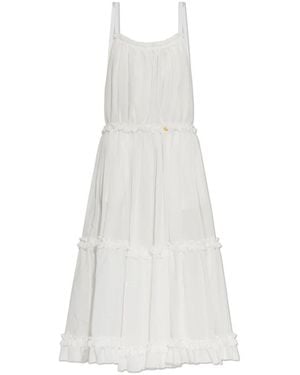 Balmain Midi Dresses - Blanco