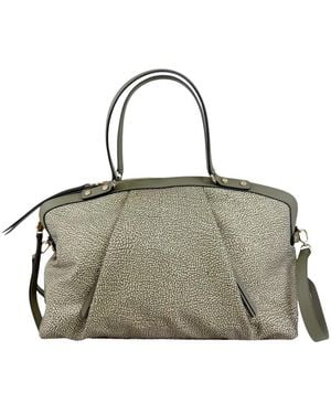 Borbonese Tote Bags - Green